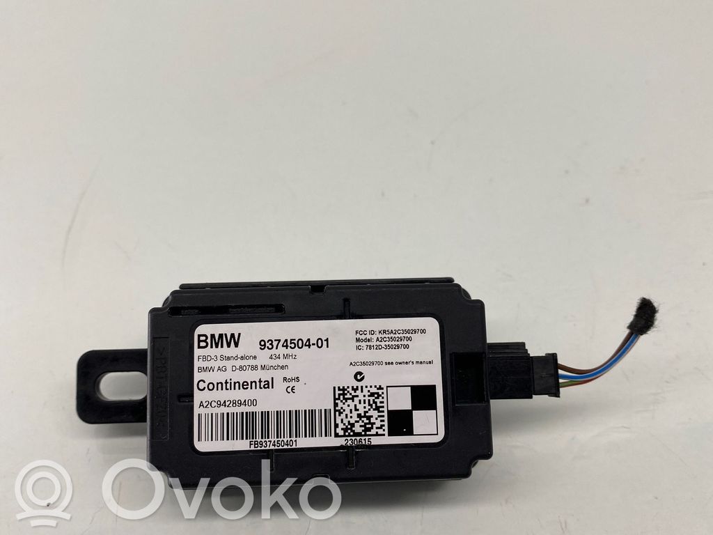 BMW 3 F30 F35 F31 Sonstige Steuergeräte / Module 