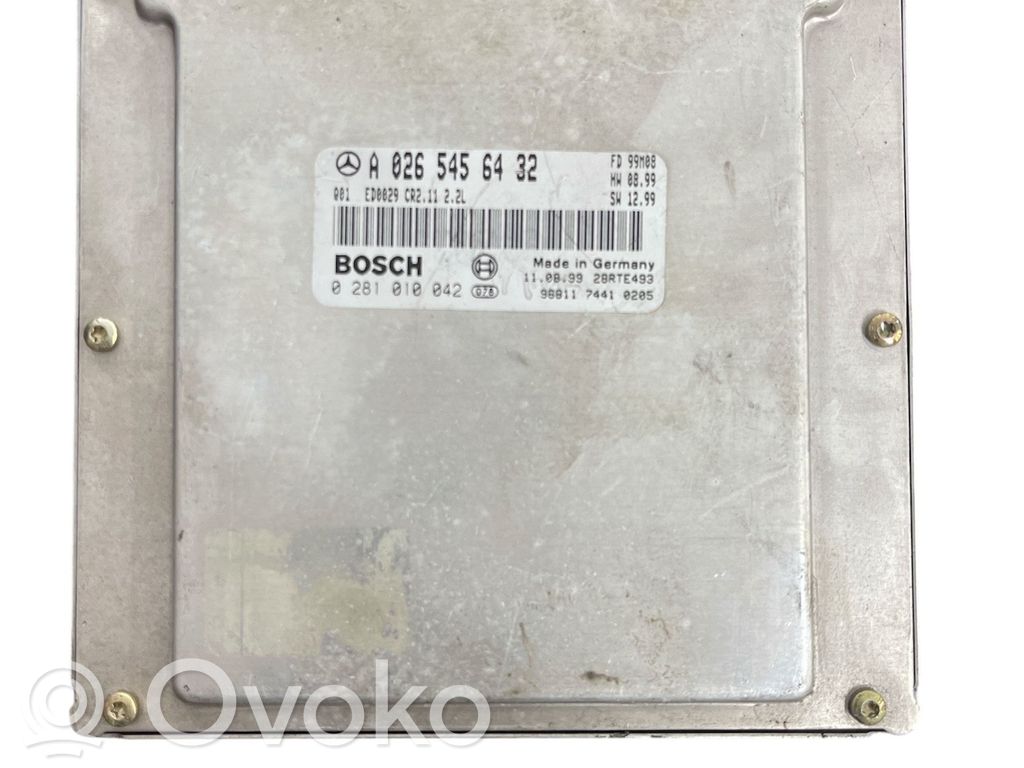 Mercedes-Benz C AMG W203 Engine control unit/module 