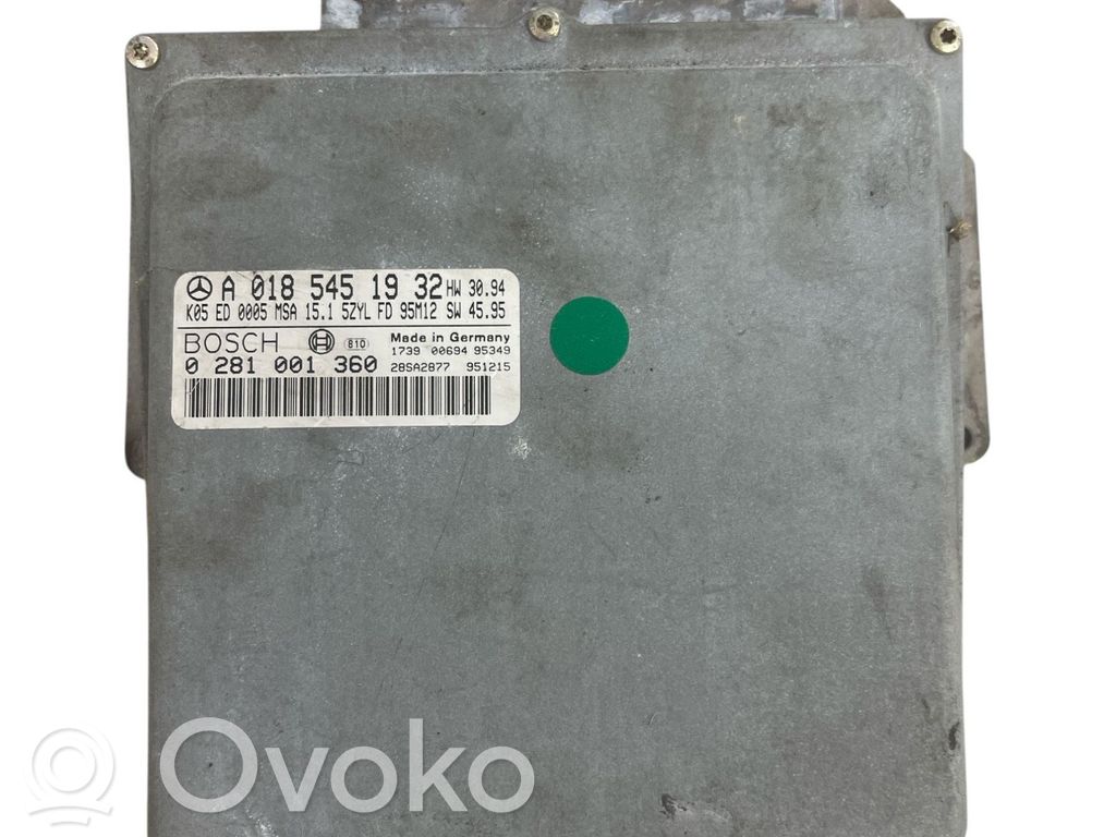 Mercedes-Benz E W210 Engine control unit/module 