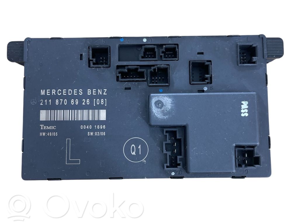 Mercedes-Benz E W211 Door control unit/module 