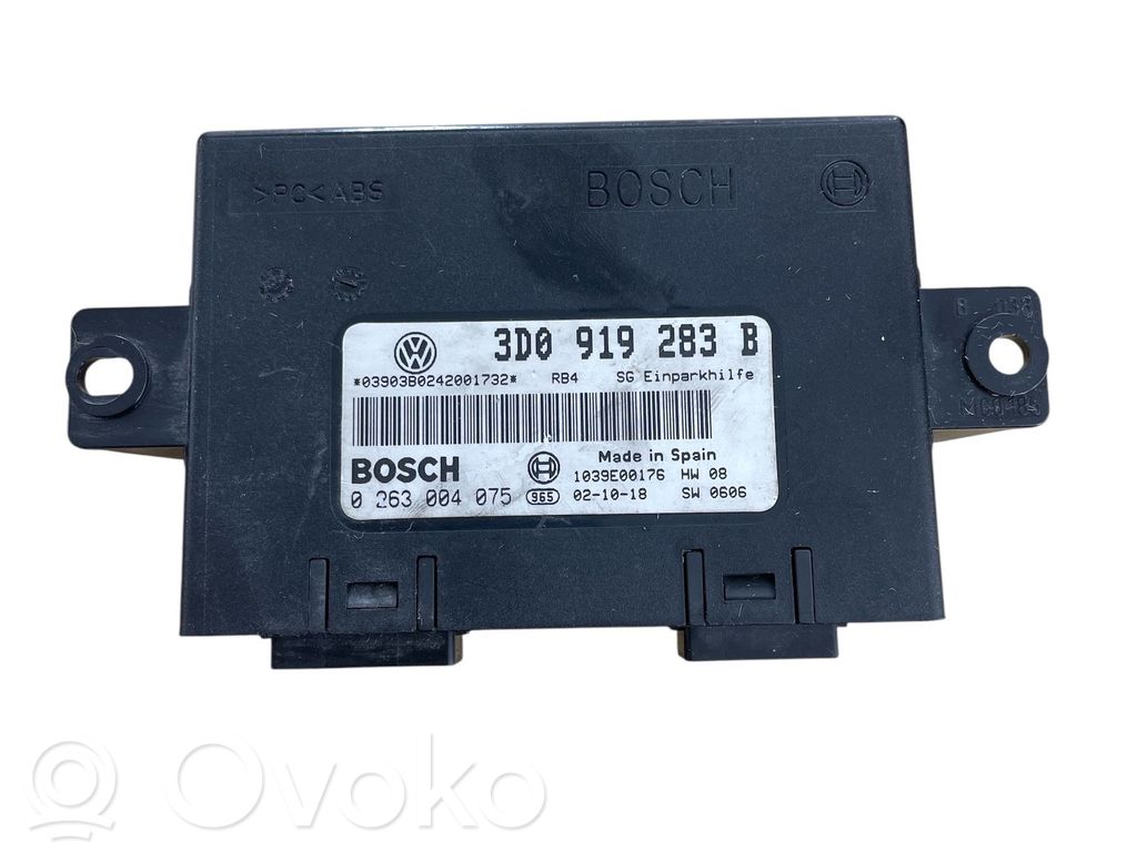 Volkswagen Phaeton Parking PDC control unit/module 