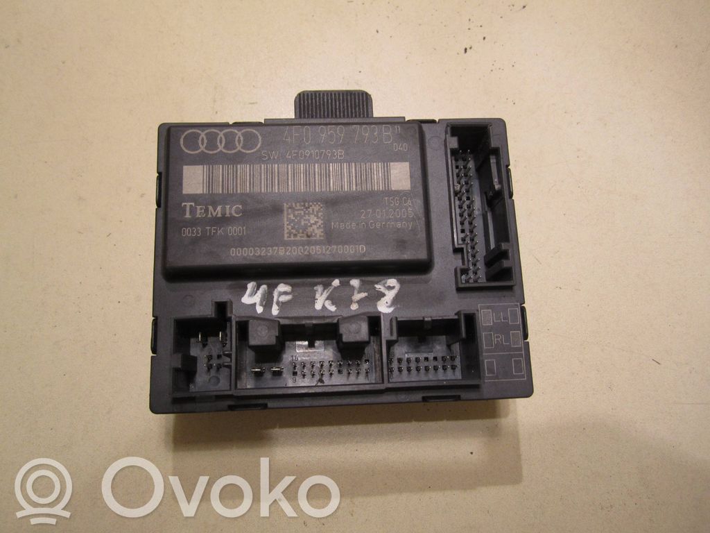 Door control unit/module   4F0959793B,27012005,4F0910793B