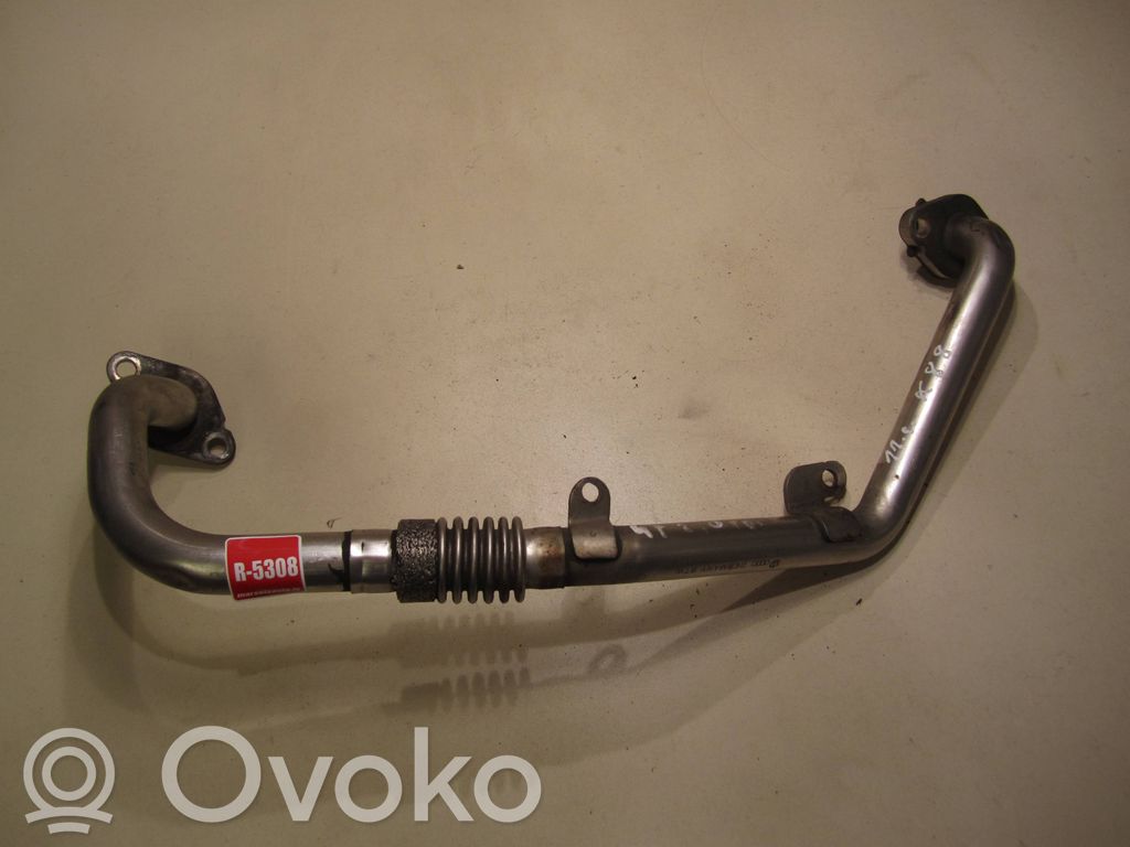 Audi A6 S6 C6 4F Przewód / Rura chłodnicy spalin EGR 