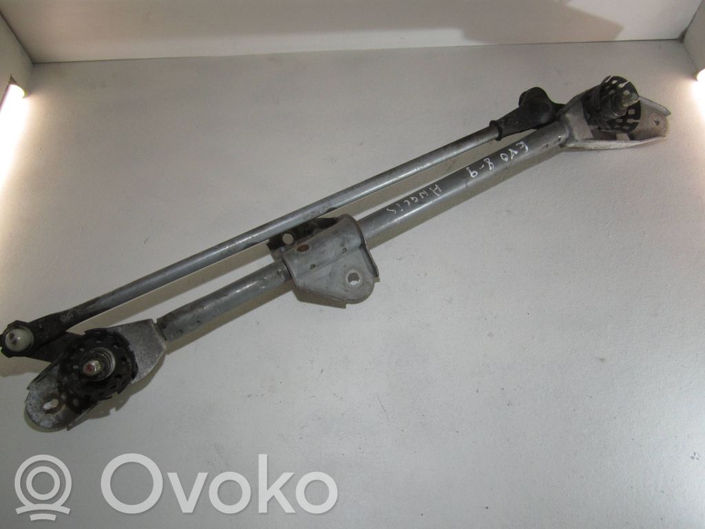 Front wiper linkage