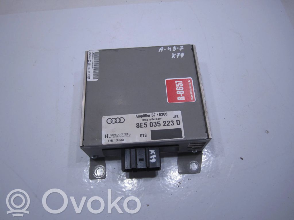 Audi A4 S4 B7 8E 8H Amplificatore 