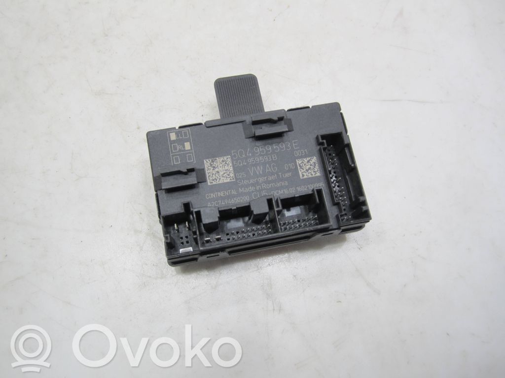 Volkswagen PASSAT B8 Door control unit/module 