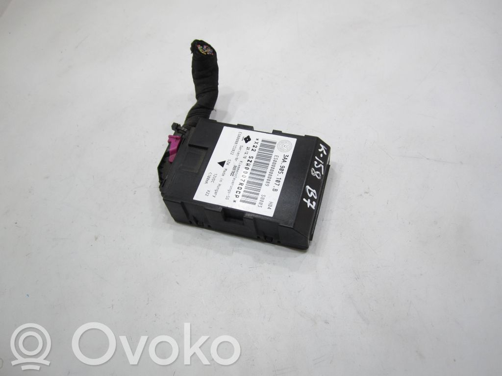 Moduł / Sterownik systemu uruchamiania bezkluczykowego   3AA905107B,0007R0C,ES00000000089,EG0000013202,G000001320