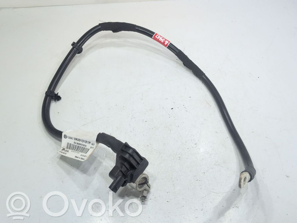 Audi A1 Negative earth cable (battery) 