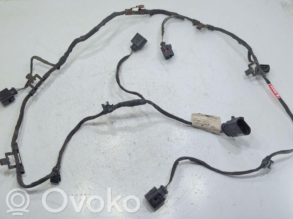 Audi A6 S6 C6 4F Cableado del sensor de aparcamiento (PDC) 