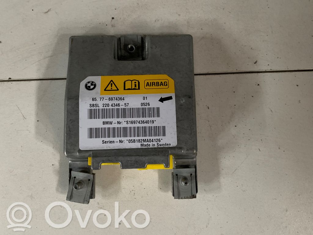 Unidad de control/módulo del Airbag   6974364,220434657,S16974364019