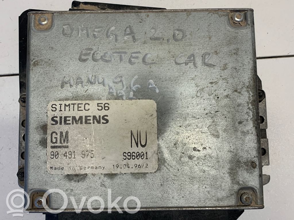 Opel Omega B1 Engine control unit/module 