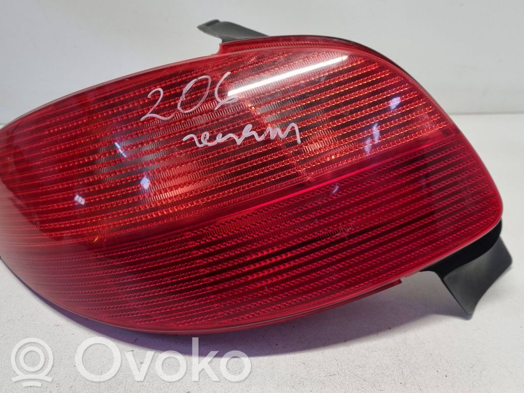 Peugeot 206 Rear/tail lights 