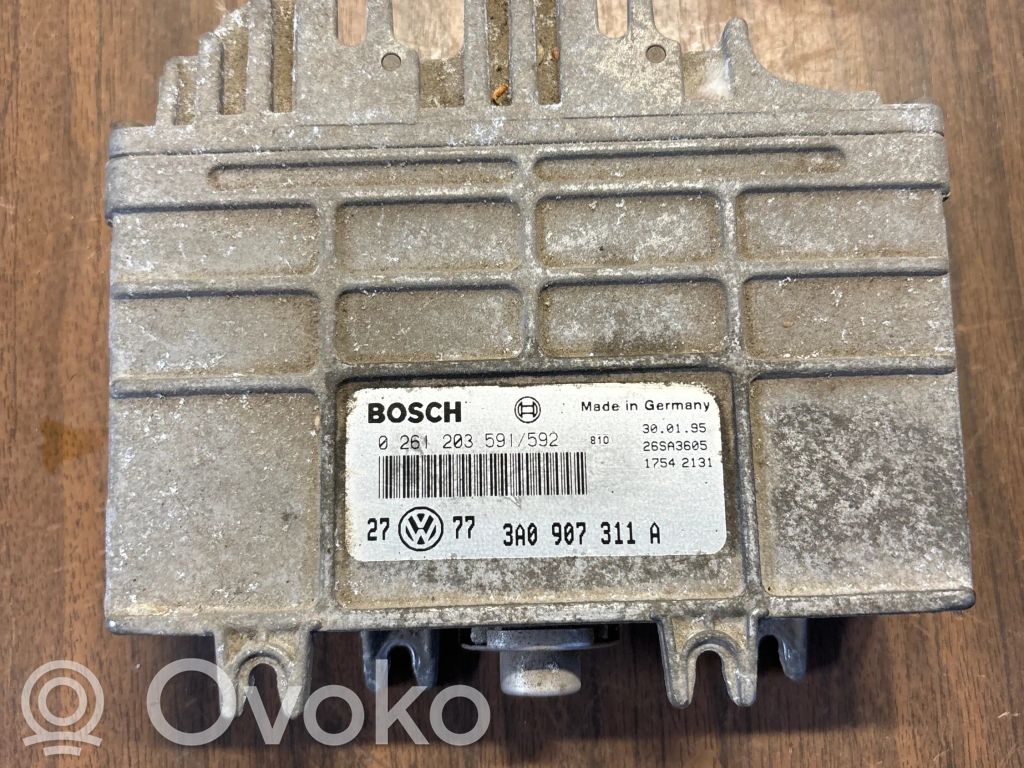 Engine control unit/module   3A0907311A,300195,17542131,0261203591