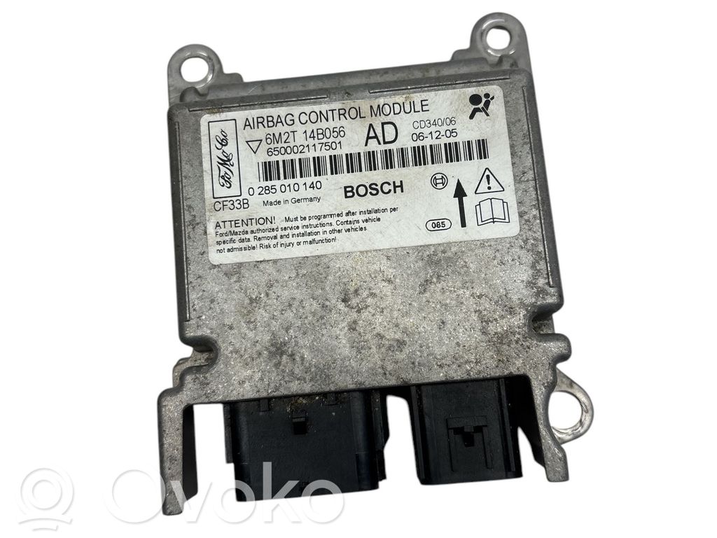 Airbag control unit/module   6M2T14B056,650002117501,0285010140