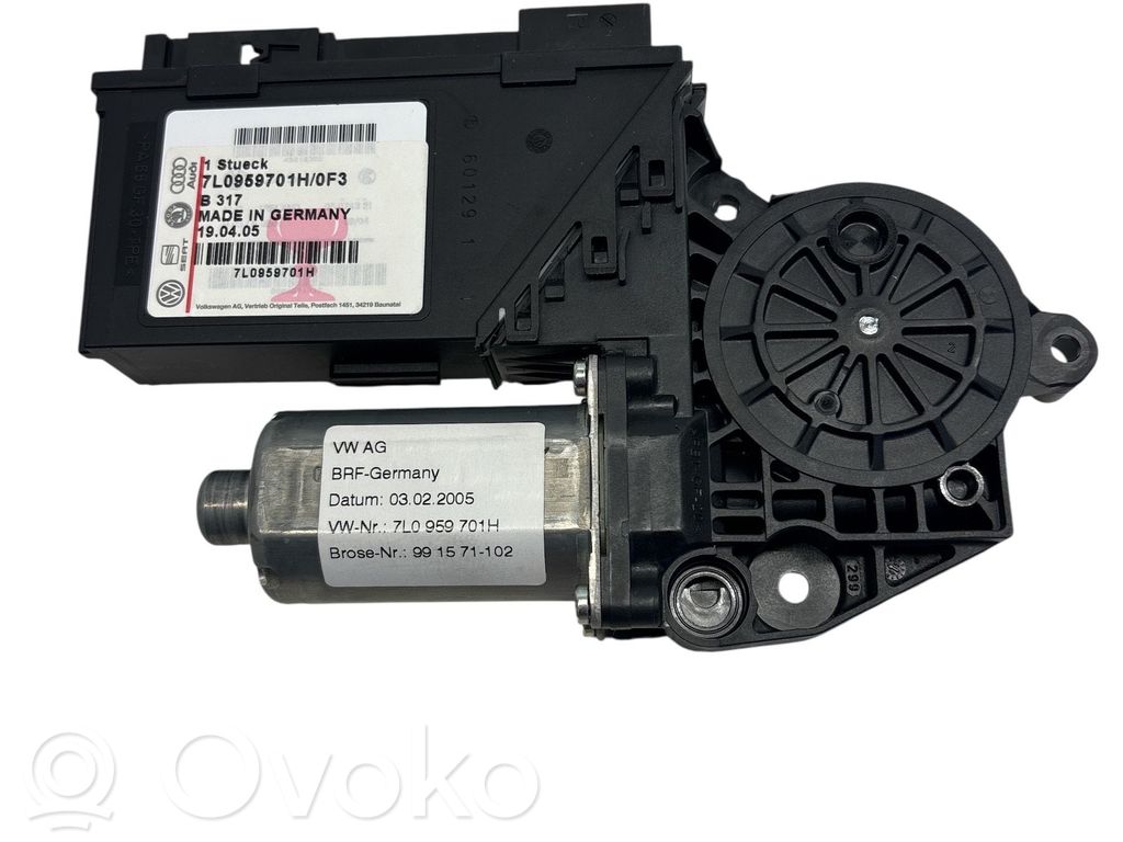 Porsche Cayenne (9PA) Silnik regulatora szyby drzwi przednich 