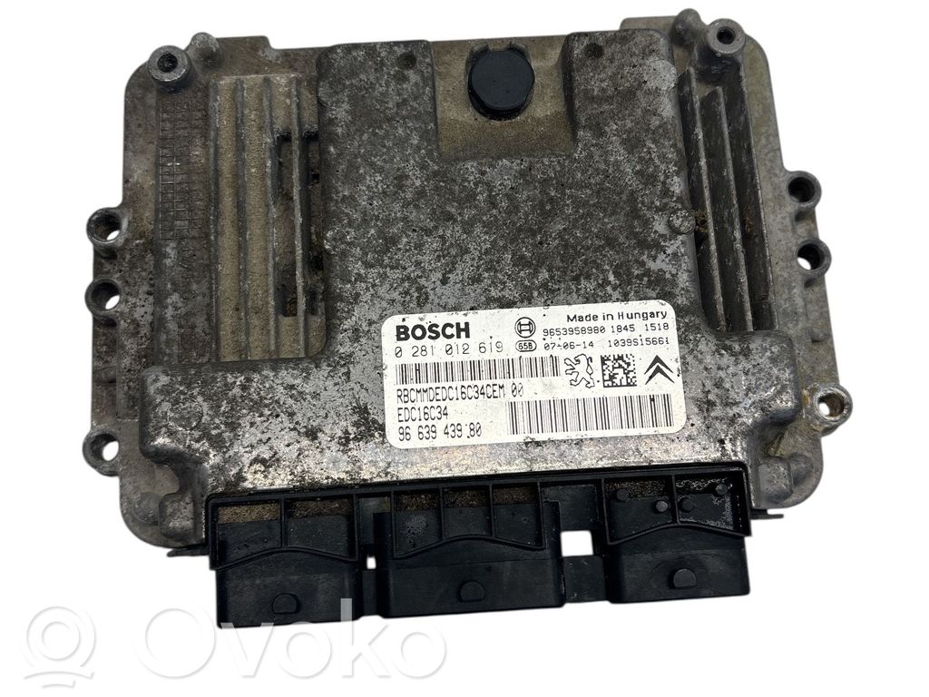 Citroen Berlingo Engine control unit/module 