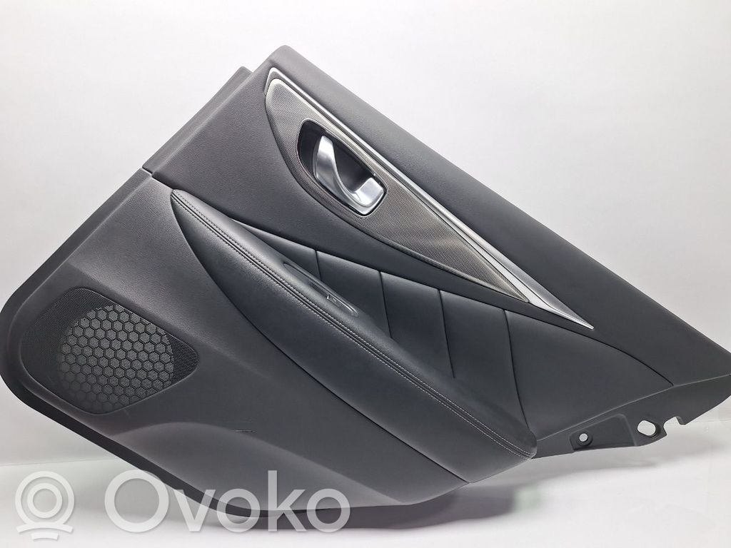 Infiniti Q50 Boczki / Poszycie drzwi tylnych 