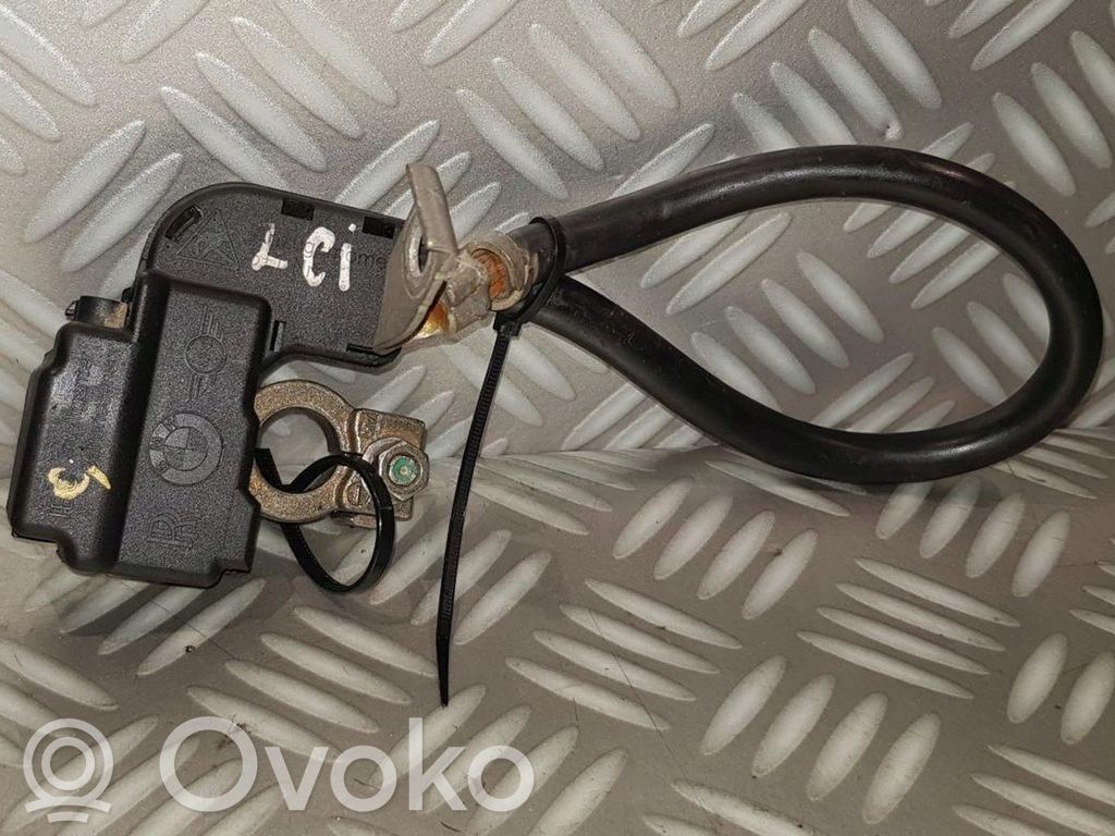 BMW 5 E60 E61 Negative earth cable (battery) 