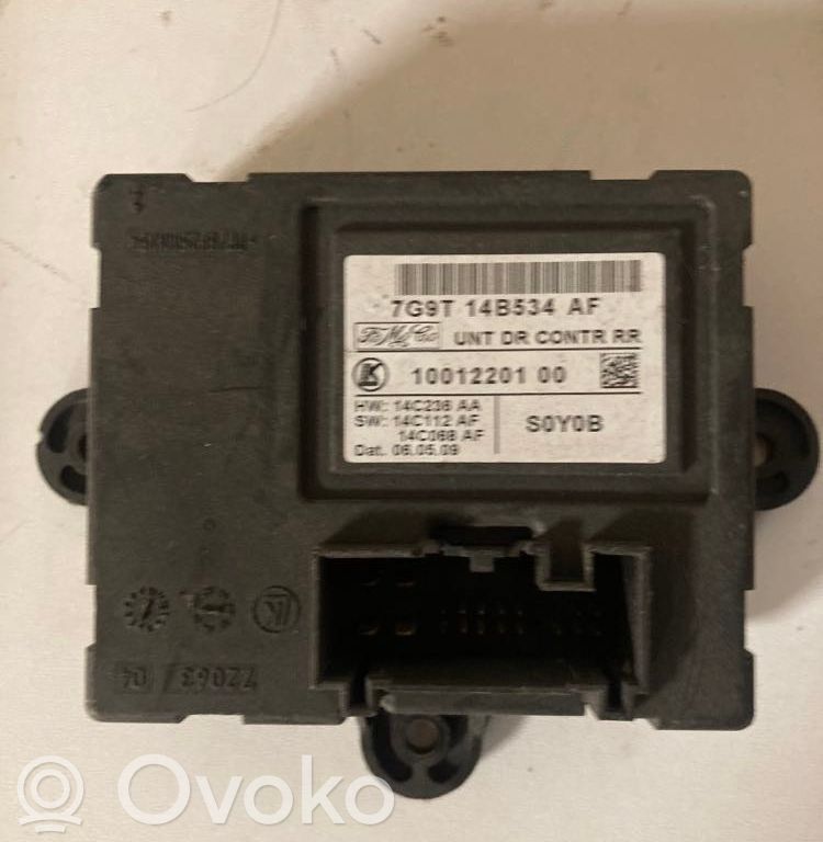 Door control unit/module   7G9T14B534AF
