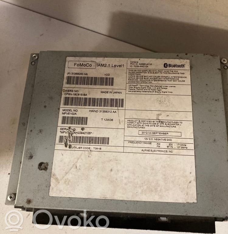 Volvo V60 Unitate principală radio/CD/DVD/GPS 