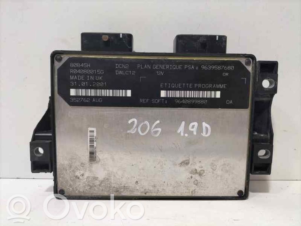 Engine control unit/module   9639587680,84937
