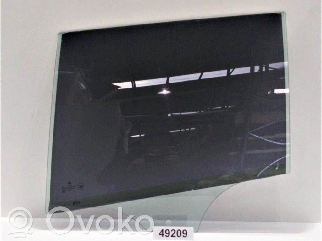 BMW 3 F30 F35 F31 Rear door window glass 