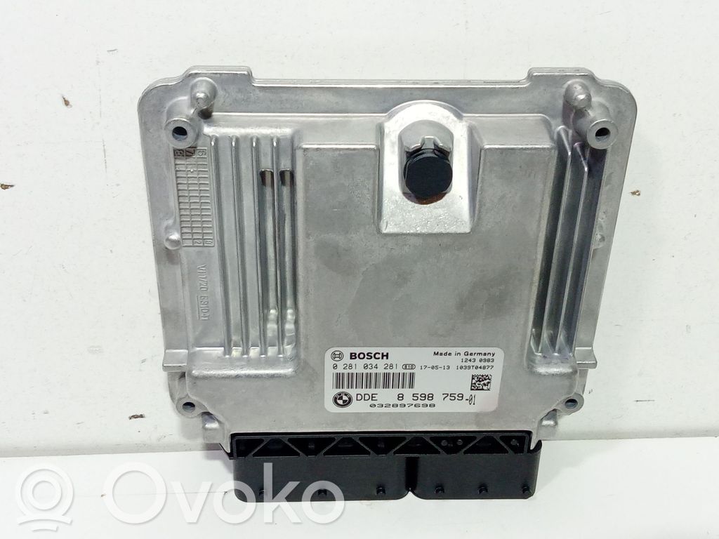 BMW 3 F30 F35 F31 Engine control unit/module 