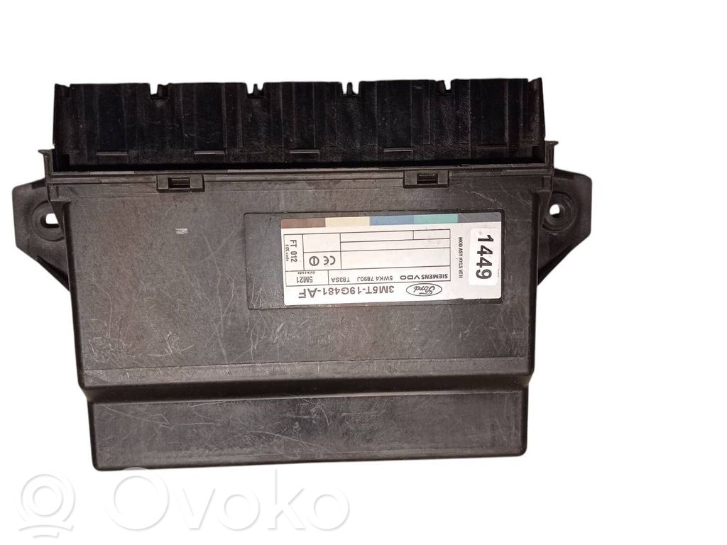 Other control units/modules   3M5T19G481AF,5WK47890J