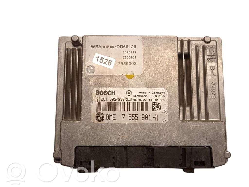 Sterownik / Moduł ECU   7555901,7559003,0261S02236