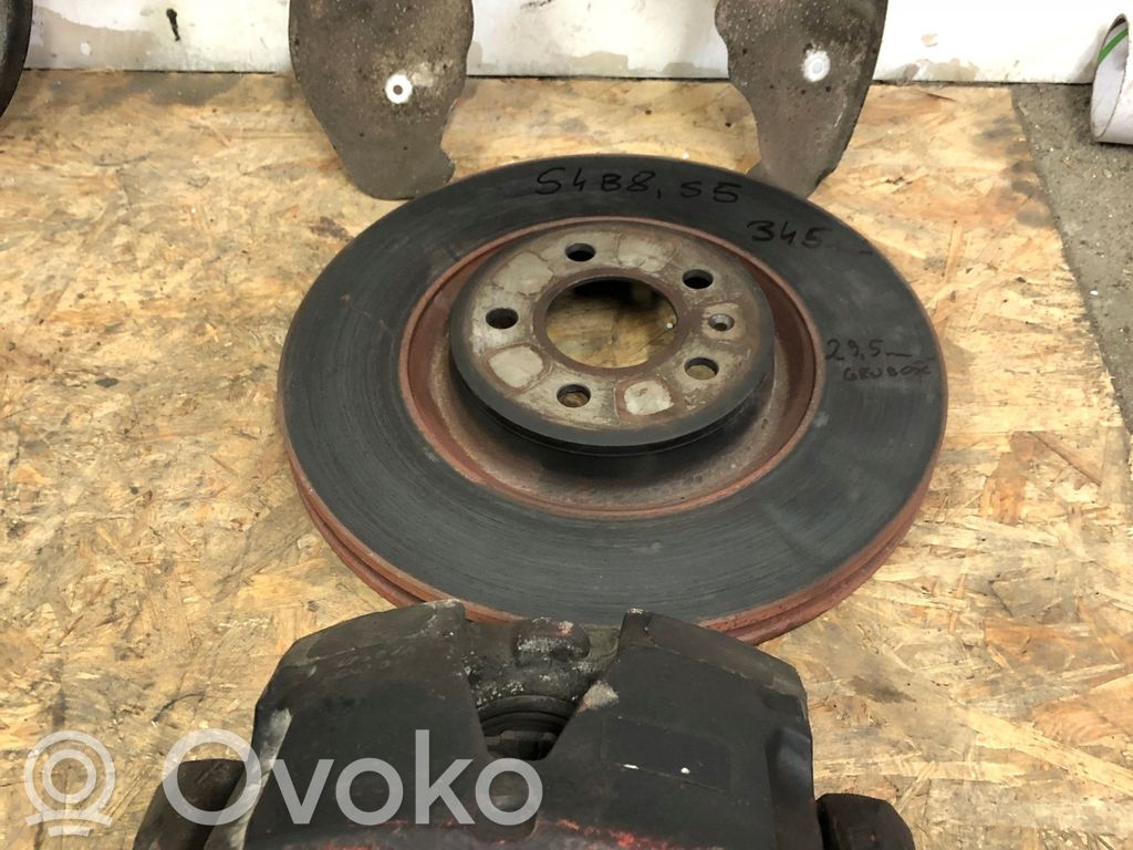 Audi A4 S4 B8 8K Priekšējais bremžu disks 