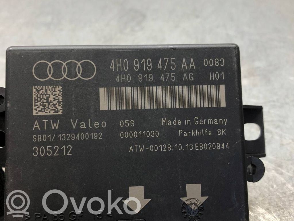 Audi A6 S6 C7 4G Sterownik / Moduł parkowania PDC 