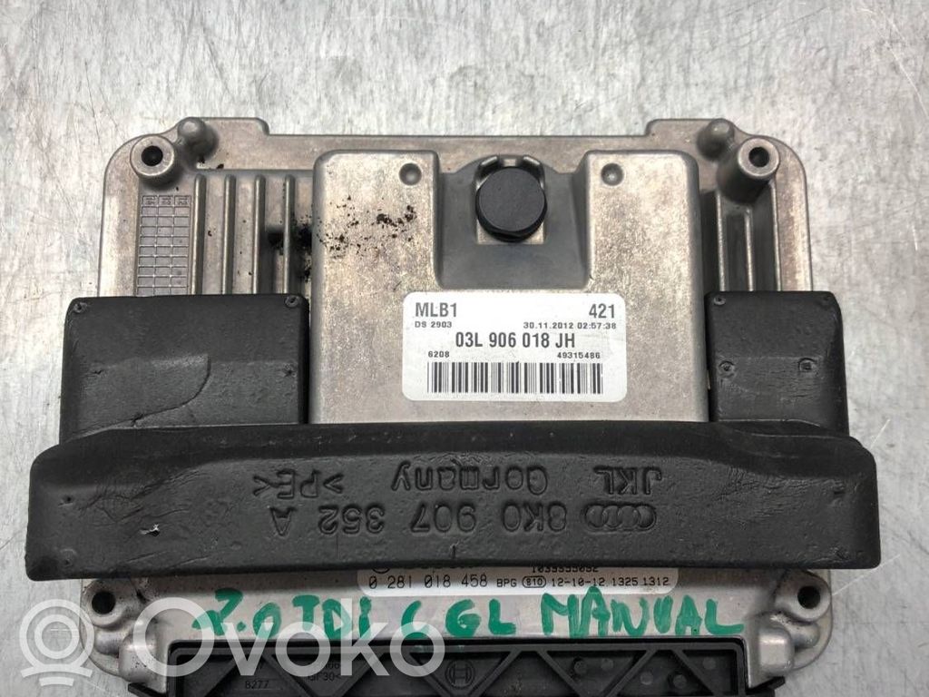 Audi A4 S4 B8 8K Engine control unit/module 