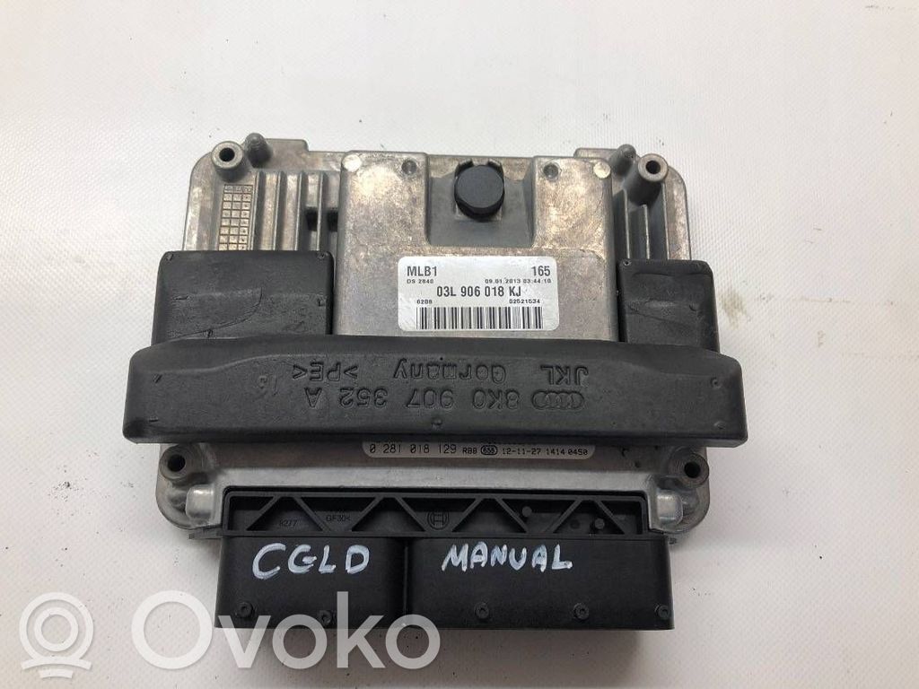 Audi A4 S4 B8 8K Engine control unit/module 