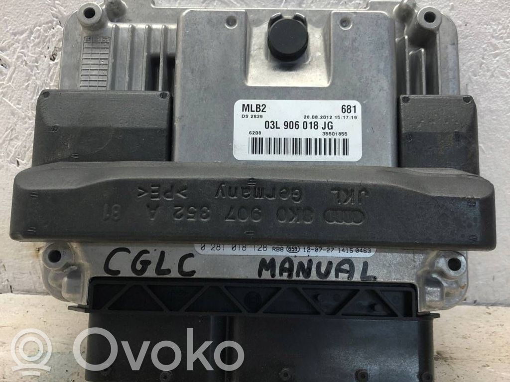 Audi A4 S4 B8 8K Engine control unit/module 