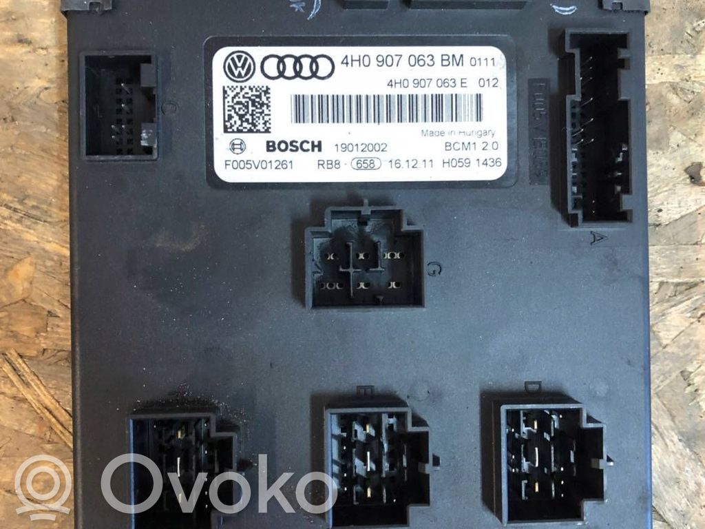 Audi A6 S6 C7 4G Module confort 