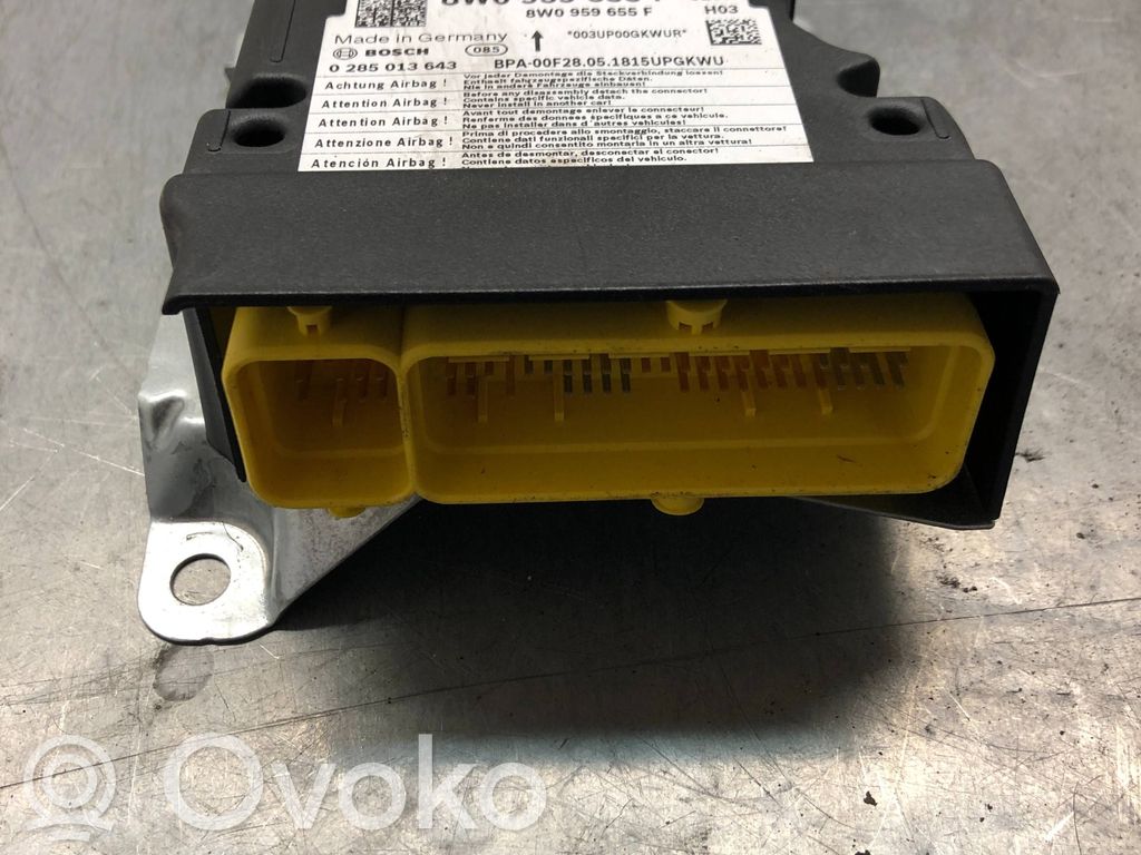 Airbag control unit/module   8W0959655F