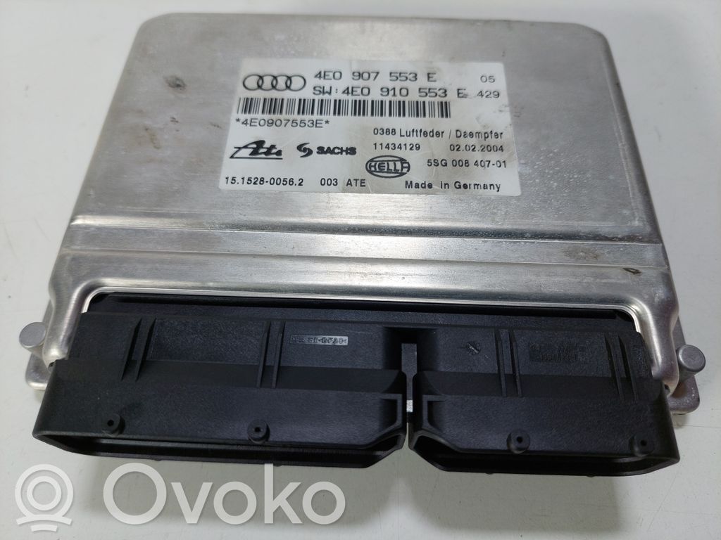 Jousituksen ohjainlaite/moduuli   4E0907553E