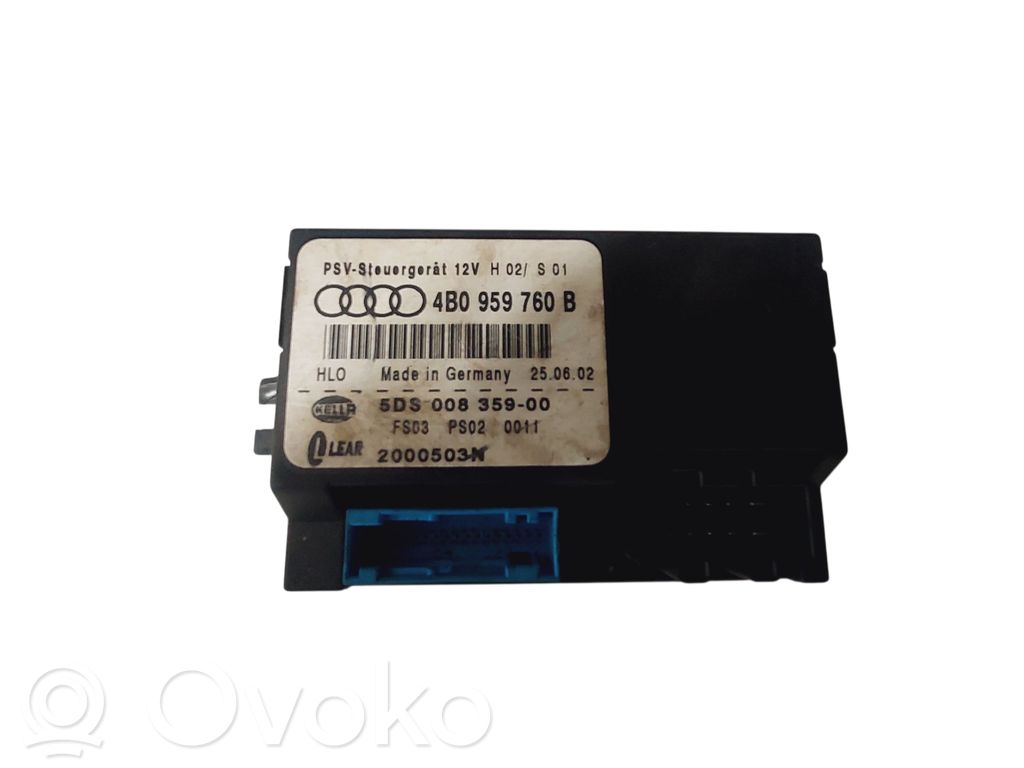 Module de commande de siège   4B0959760B