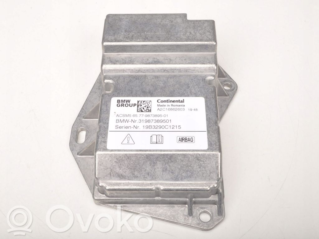 BMW 1 F40 Sterownik / Moduł Airbag 