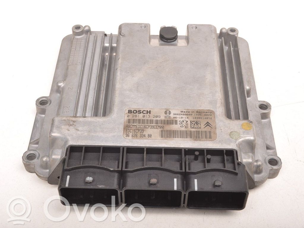 Peugeot 407 Galios (ECU) modulis 