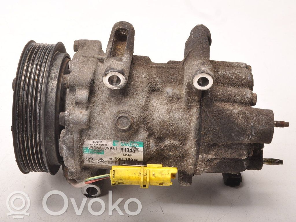 Peugeot 308 Klimakompressor Pumpe 