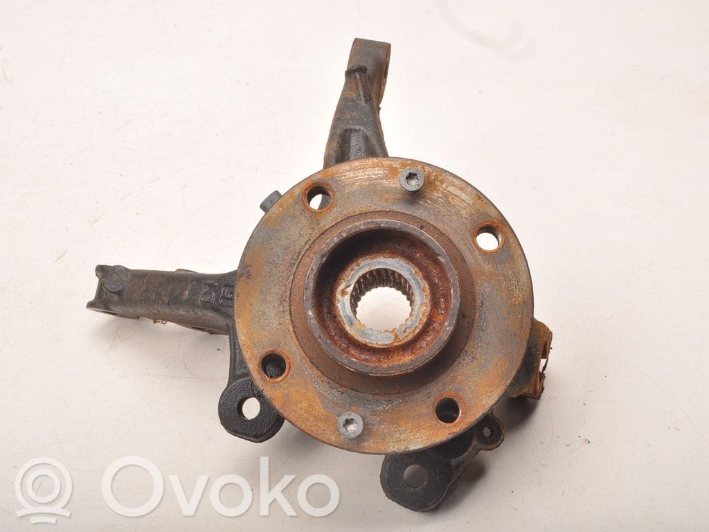 Front wheel hub spindle knuckle