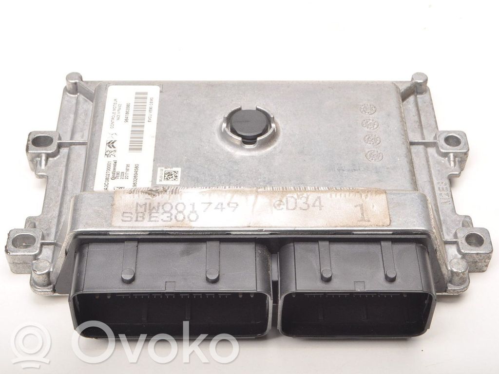 Engine control unit/module ECU   9832694580,9841863580