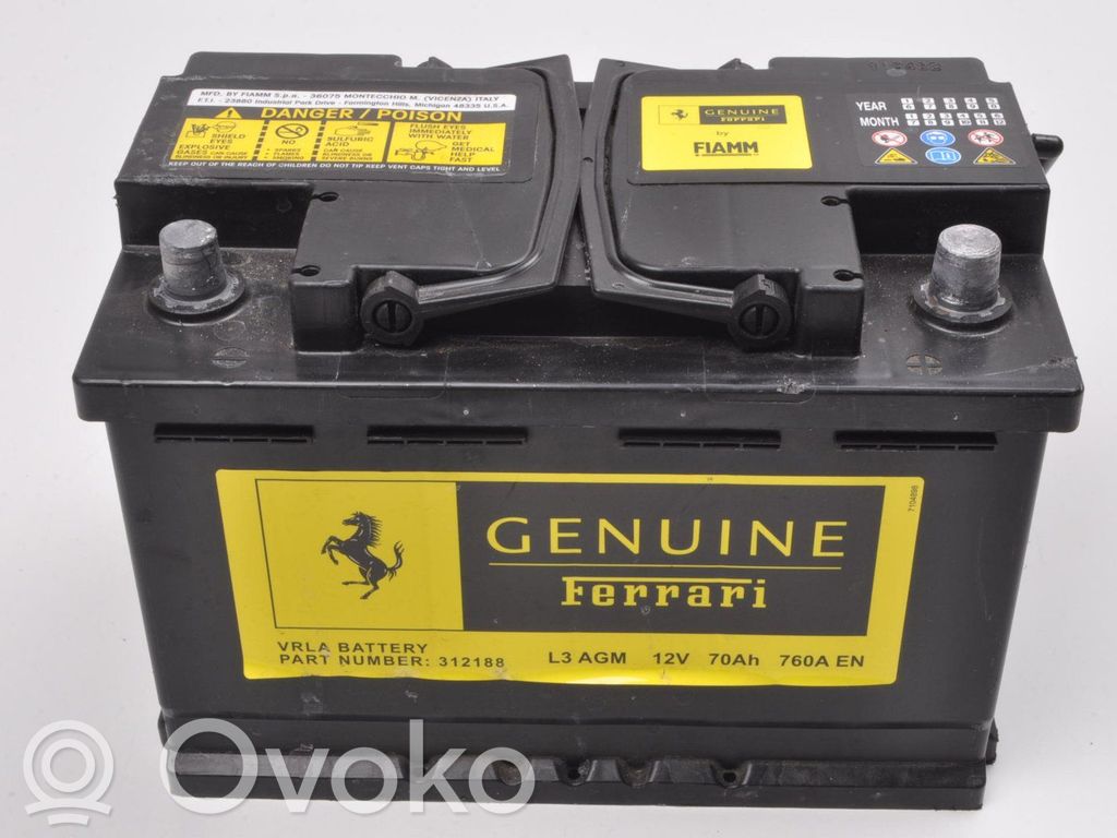 Ferrari Portofino Car battery 