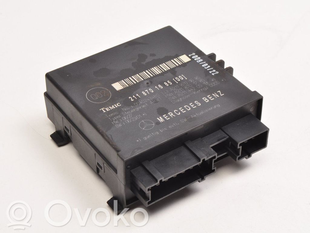 Tailgate sensor   2118701685