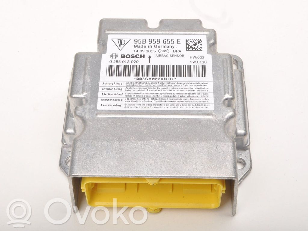 Porsche Macan (95B) Airbag control unit/module 