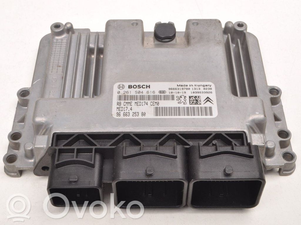 Engine control unit/module ECU   9666325380