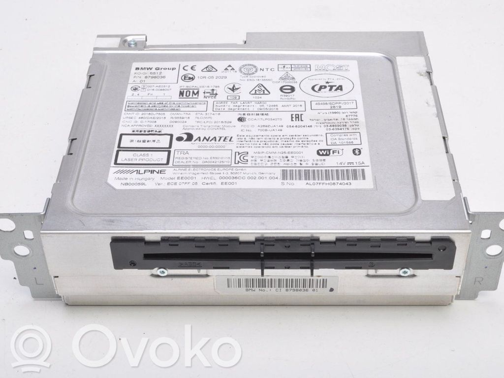BMW 1 F20 F21 Panel / Radioodtwarzacz CD/DVD/GPS 