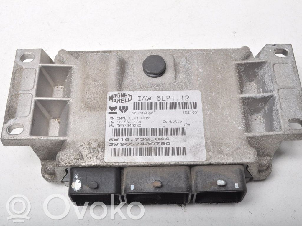 Engine control unit/module ECU   9657439780