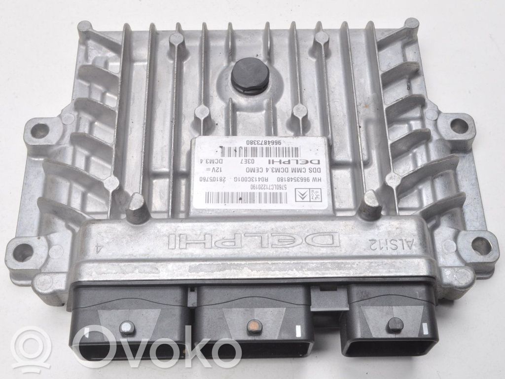 Peugeot 407 Engine control unit/module ECU 
